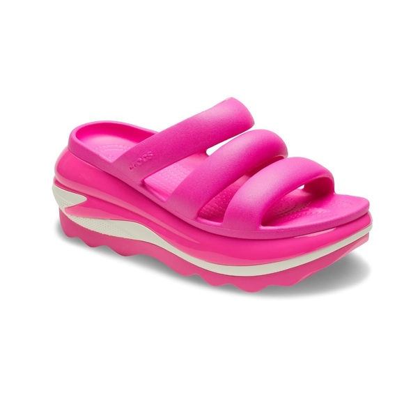 CROCS Shoes - NWT Awesome Crocs Mega Crush Triple
Strap Sandals